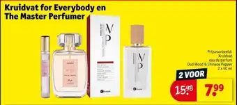 Kruidvat Kruidvat for Everybody en The Master Perfumer aanbieding