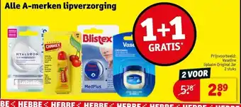 Kruidvat Alle A-merken lipverzorging aanbieding