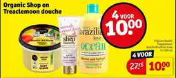 Kruidvat Organic Shop en Treaclemoon douche aanbieding
