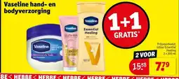 Kruidvat Vaseline hand- en bodyverzorging aanbieding