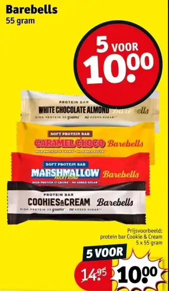 Kruidvat Barebells aanbieding