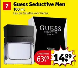 Kruidvat Guess Seductive Men aanbieding