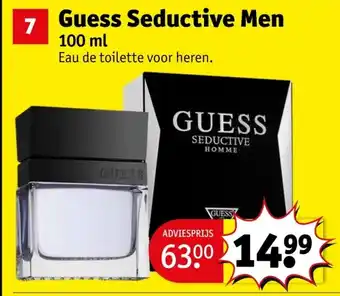 Kruidvat Guess Seductive Men aanbieding