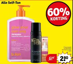 Kruidvat Alle Self-Tan aanbieding