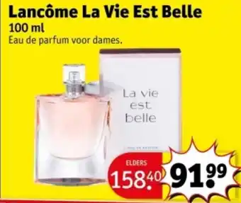 Kruidvat Lancôme La Vie Est Belle aanbieding