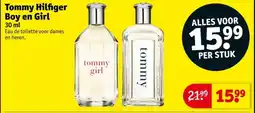 Kruidvat Tommy Hilfiger Boy en Girl aanbieding