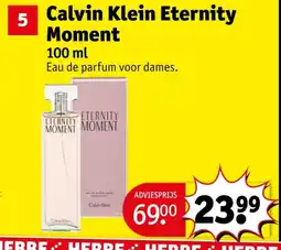 Kruidvat Calvin Klein Eternity Moment aanbieding