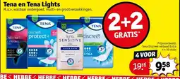 Kruidvat Tena en Tena Lights aanbieding