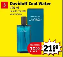 Kruidvat Davidoff Cool Water aanbieding