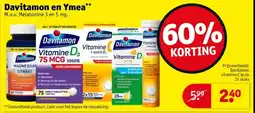 Kruidvat Davitamon en Ymea aanbieding