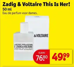 Kruidvat Zadig & Voltaire This Is Her! aanbieding