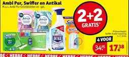 Kruidvat Ambi Pur, Swiffer en Antikal aanbieding