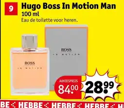 Kruidvat Hugo Boss In Motion Man aanbieding