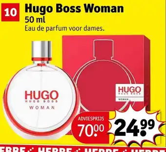 Kruidvat Hugo Boss Woman aanbieding