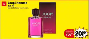 Kruidvat Joop! Homme aanbieding