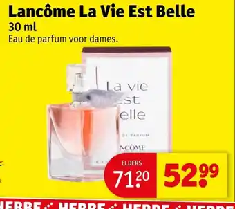 Kruidvat Lancôme La Vie Est Belle aanbieding