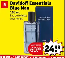 Kruidvat Davidoff Essentials Blue Man aanbieding