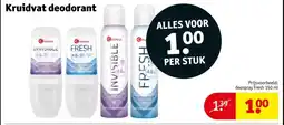 Kruidvat Kruidvat deodorant aanbieding