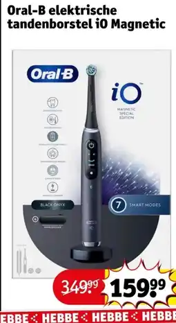Kruidvat Oral-B elektrische tandenborstel i0 Magnetic aanbieding