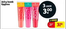 Kruidvat Juicy bomb lipgloss aanbieding