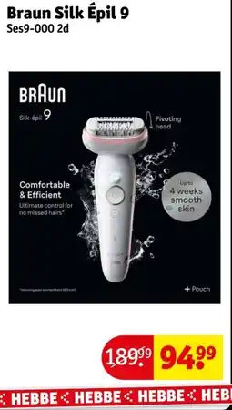 Kruidvat Braun Silk Épil 9 aanbieding