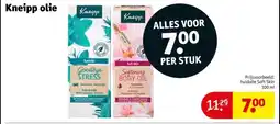 Kruidvat Kneipp olie aanbieding