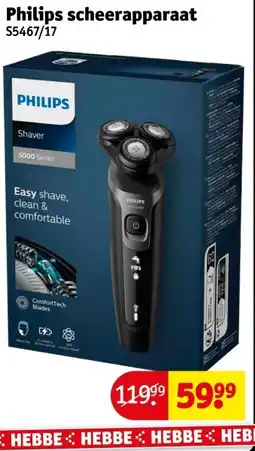 Kruidvat Philips scheerapparaat aanbieding