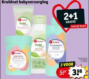 Kruidvat Kruidvat babyverzorging aanbieding