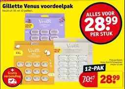 Kruidvat Gillette Venus voordeelpak aanbieding