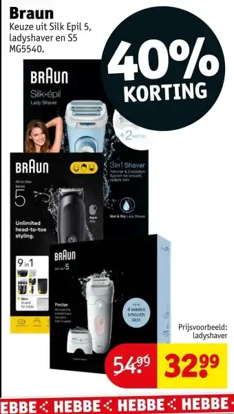 Kruidvat Braun aanbieding