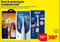 Kruidvat Oral-B elektrische tandenborstel aanbieding