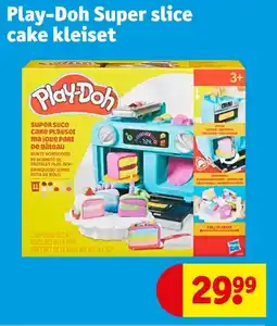 Kruidvat Play-Doh Super slice cake kleiset aanbieding