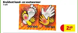 Kruidvat Kruidvat hand en voetwarmer aanbieding