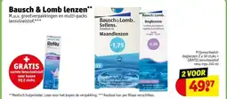 Kruidvat Bausch & Lomb lenzen aanbieding