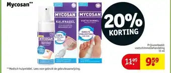Kruidvat Mycosan aanbieding