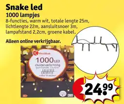 Kruidvat Snake led aanbieding