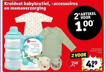 Kruidvat Kruidvat babytextiel, accessoires en mamaverzorging aanbieding