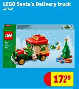 Kruidvat LEGO Santa's Delivery truck aanbieding