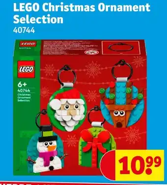 Kruidvat LEGO Christmas Ornament Selection aanbieding