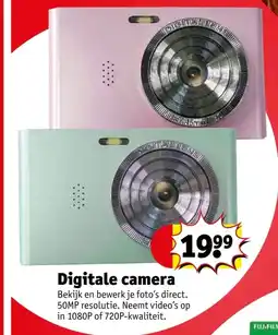 Kruidvat Digitale camera aanbieding