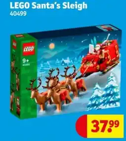 Kruidvat LEGO Santa's Sleigh aanbieding