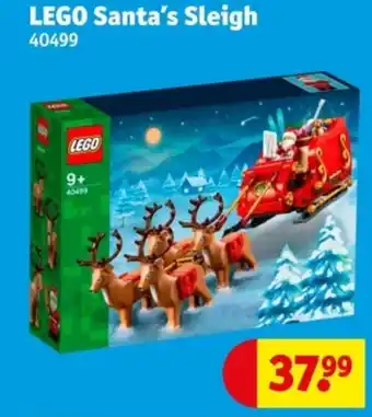 Kruidvat LEGO Santa's Sleigh aanbieding