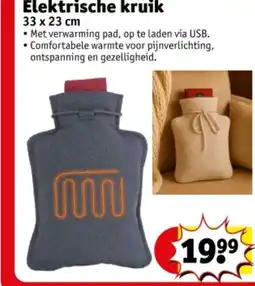 Kruidvat Elektrische kruik aanbieding