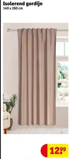 Kruidvat Isolerend gordijn aanbieding