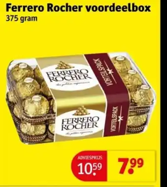 Kruidvat Ferrero Rocher voordeelbox aanbieding