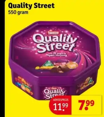 Kruidvat Quality Street aanbieding