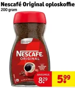 Kruidvat Nescafé Original oploskoffie aanbieding