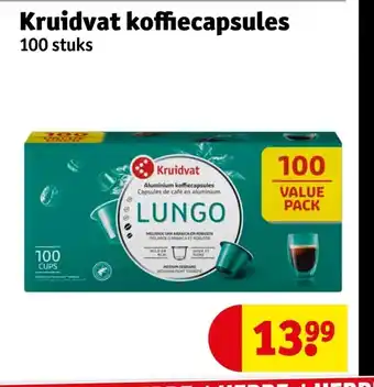 Kruidvat Kruidvat koffiecapsules aanbieding