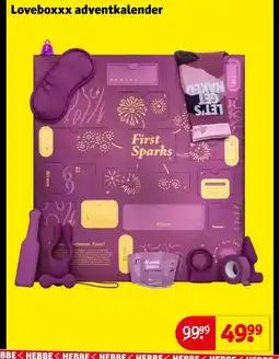 Kruidvat Loveboxxx adventkalender aanbieding