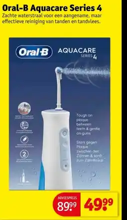 Kruidvat Oral-B Aquacare Series 4 aanbieding